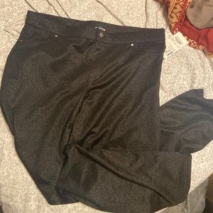 Hue metallic leggings